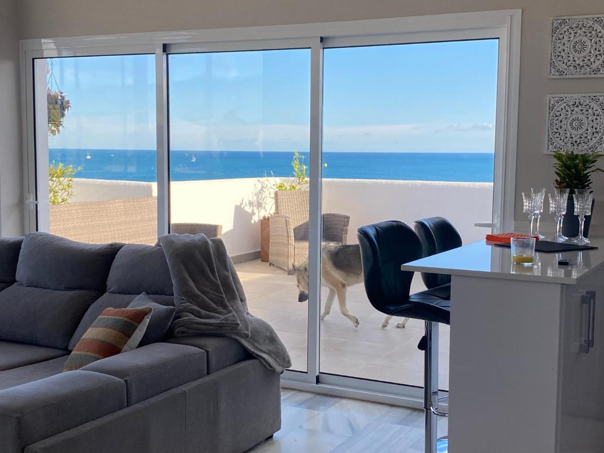 On The Beach - Penthouse On The Mediterranean Estepona Exteriör bild